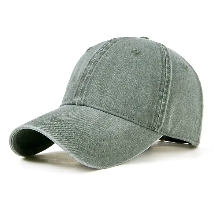 DistMurcia-Casquette de Baseball en Denim pour Homme, Grande Taille, Haute Qualité, Vintage, Coton, 