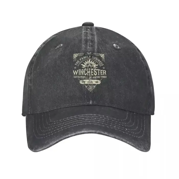 Casquettes de Baseball Winchester surnaturelles Hip Hop Vintage pour hommes, chapeau à rabat en Deni