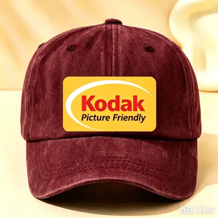 Casquette de baseball unisexe réglable 2026 Kodak avec logo imprimé « Picture Friendly »
