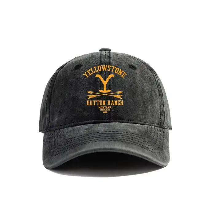 Yellowstone Dutton Ranch casquettes de Baseball chapeaux en détresse casquette hommes femmes rétro en plein air été