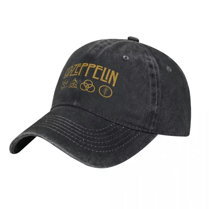 Casquette de Baseball à visière Led Zeppelins pour hommes et femmes, chapeau de luxe