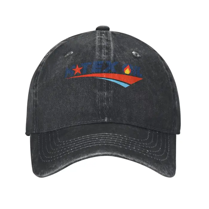 Casquette de baseball MTEX Oil Logo pour la protection solaire en extérieur, artisanat exquis, style