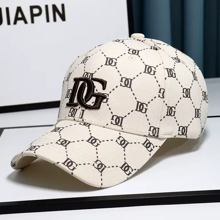 Nouvelle version coréenne de la casquette brodée à lettres imprimées