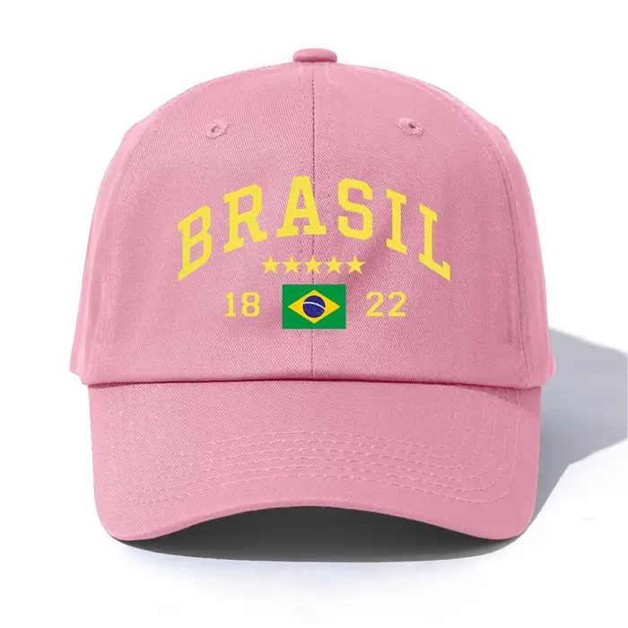Casquette de Baseball imprimée brésil pour adultes