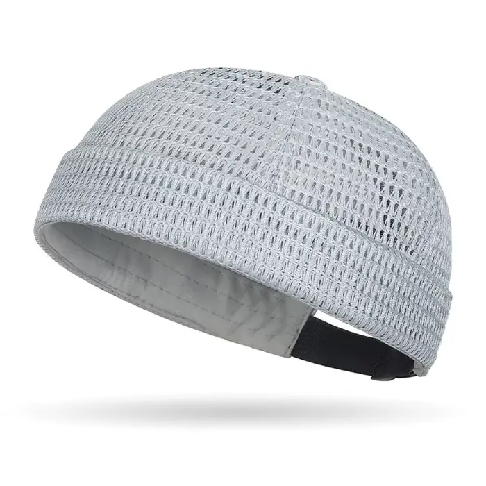 Chapeau d'été en maille de peau de Melon, bonnet Docker Ultra-léger et respirant, casquette Hip Hop 
