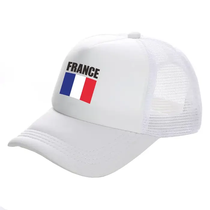 France Casquettes De Camionneur Mode Cool France Chapeaux Casquette de Baseball D'été En Plein Air M
