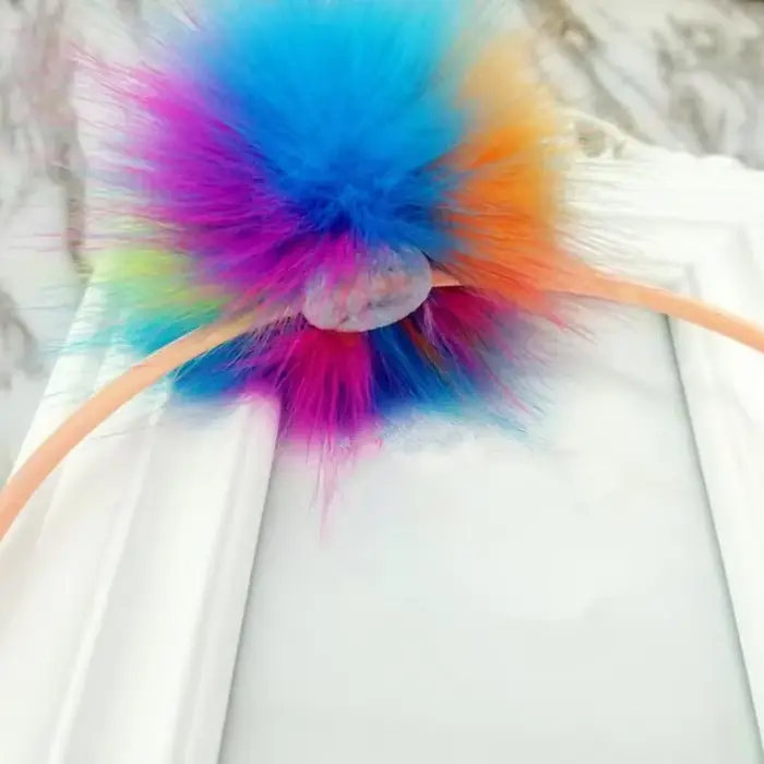 Cool femmes fille adulte Pompon boule bandeau