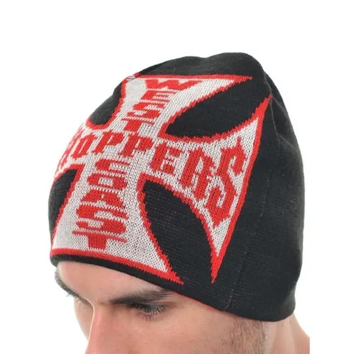 Nouveau bonnet tricoté gothique rétro foncé