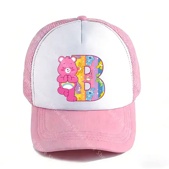 Casquette de baseball Care Bears mignonne pour filles