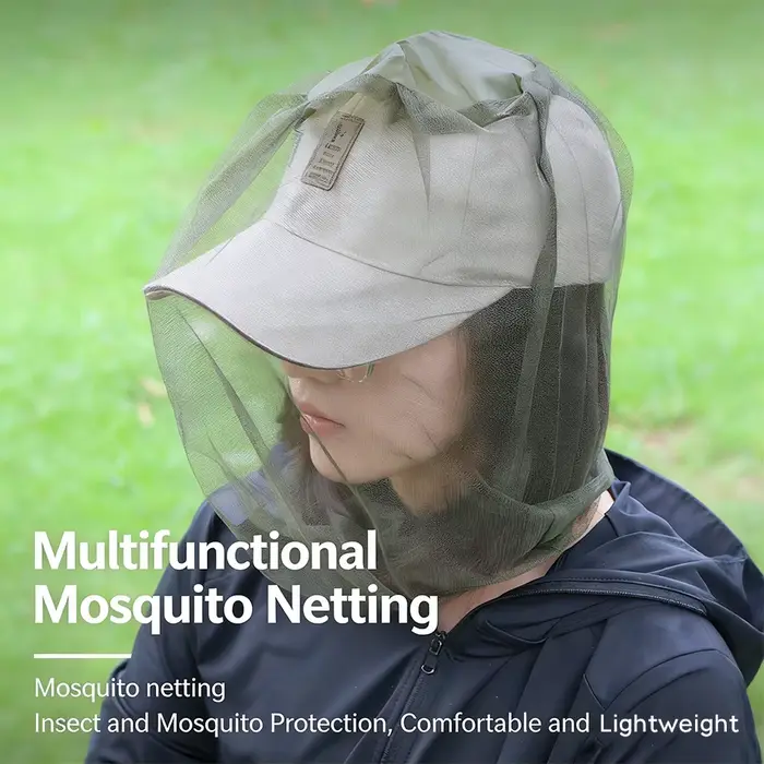 Chapeau anti-moustiques d'extérieur