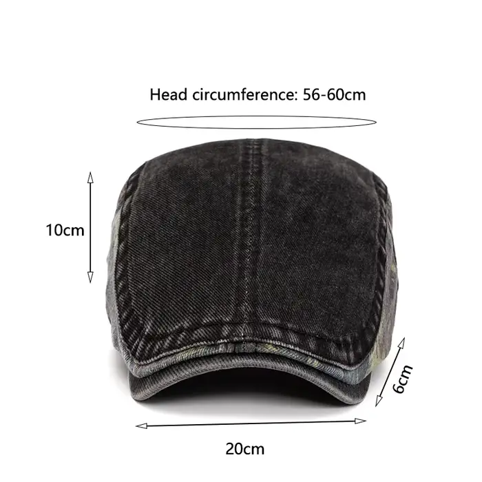 Chapeau sport multifonction béret en coton patchwork pour femmes et hommes printemps été décontracté ajustableOptionsResolverOptionsResolver