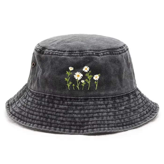 Chapeau imprimé, Chapeau décontracté pour femme, Chapeau de pêcheur, Chapeau de pêcheur pliable et r