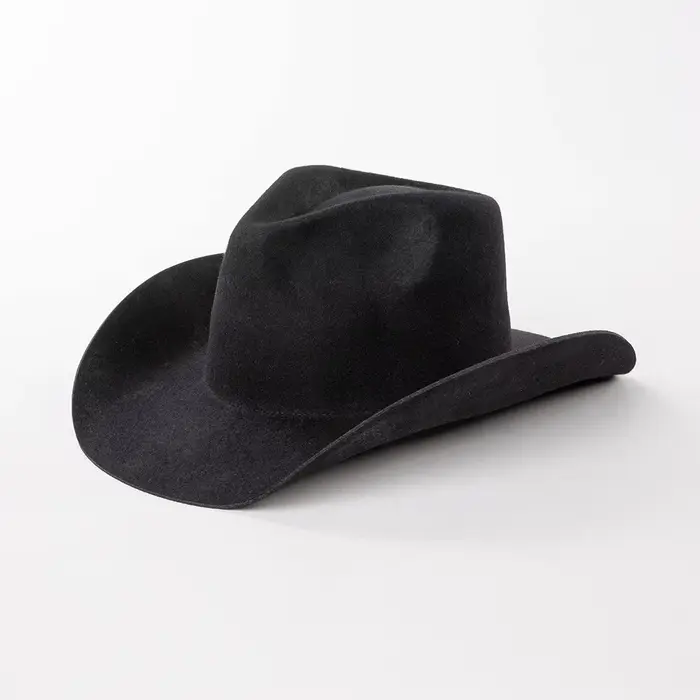 Chapeau de Cowboy occidental 100% laine pour femmes et hommes, casquette de Cowgirl d'automne et d'h