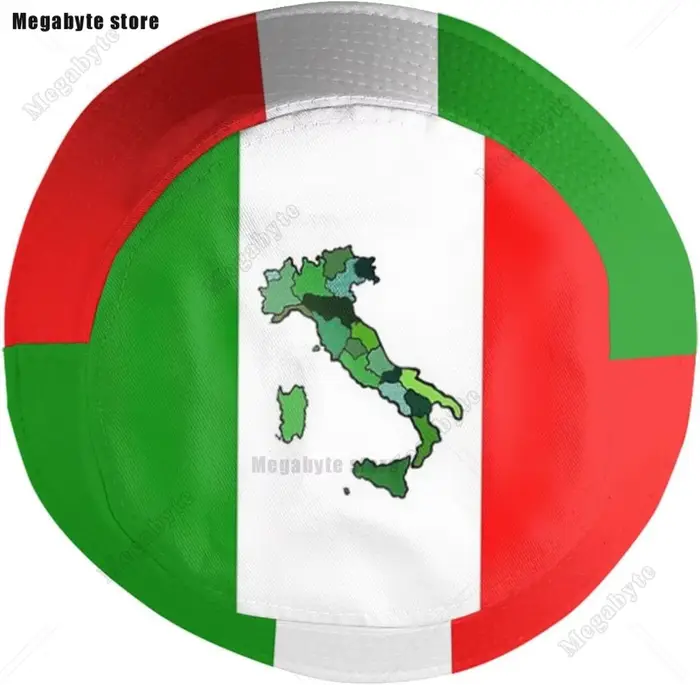 Chapeau seau drapeau italien