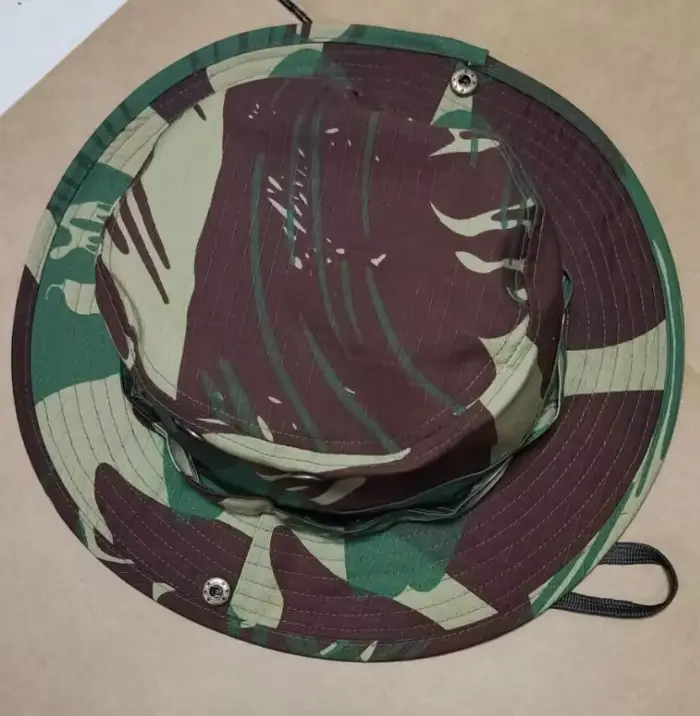 Chapeau Boonie camouflage rhodésien pour homme, casquette ronde d'extérieur