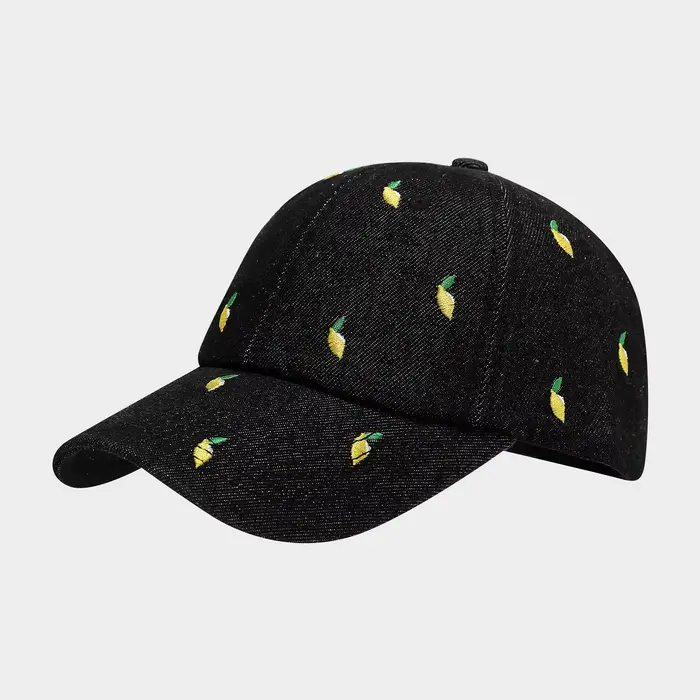 Casquette de Baseball en Denim bleu citron pour hommes et femmes, marque de luxe, casquette de camio