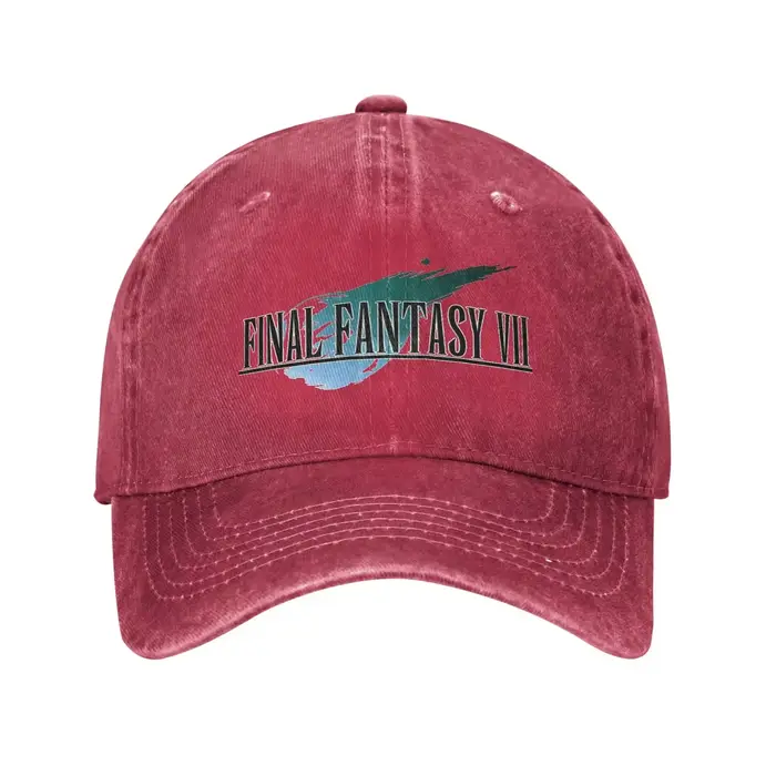 Casquette de Baseball Final Fantasy VII FF7 Merch pour hommes et femmes, chapeau de camionneur régla