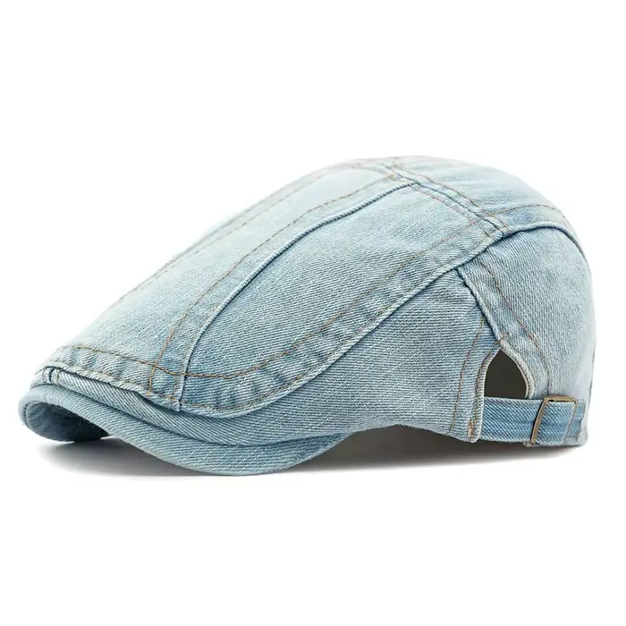 Chapeau de cowboy vintage pour hommes style sport polyester protection solaire activité extérieure multicolore四季通用多功能牛仔帽男式复古棒球帽