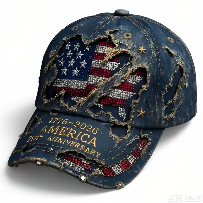 Casquette du 250e anniversaire pour hommes et femmes, casquette de baseball rétro brodée avec lettre