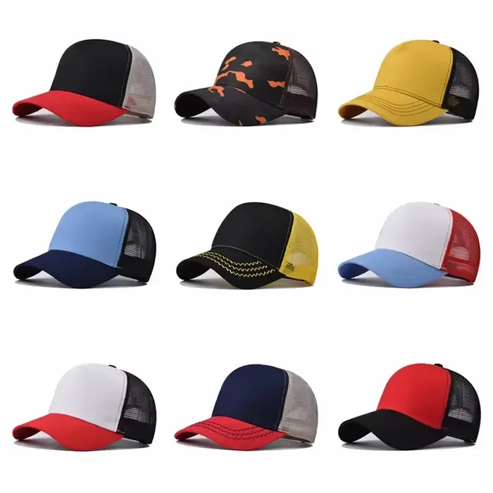Casquette de camionneur personnalisée avec Logo en coton et maille