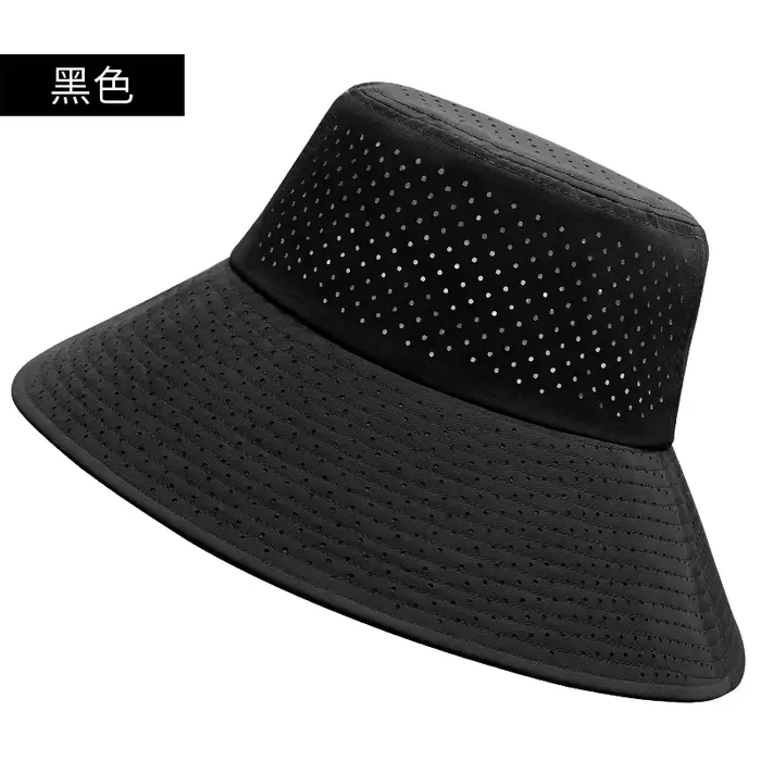 Chapeau de soleil surdimensionné à grande tête pour hommes et femmes, seau à large bord, Protection 