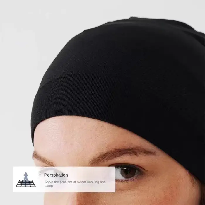 Bonnets d'hiver classiques coupe-vent couleur unie pour la course à pied