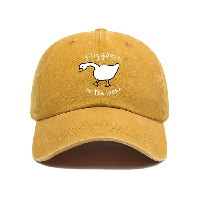 Chapeau de Baseball imprimé Big Goose pour hommes et femmes, petit chapeau de langue de canard à des