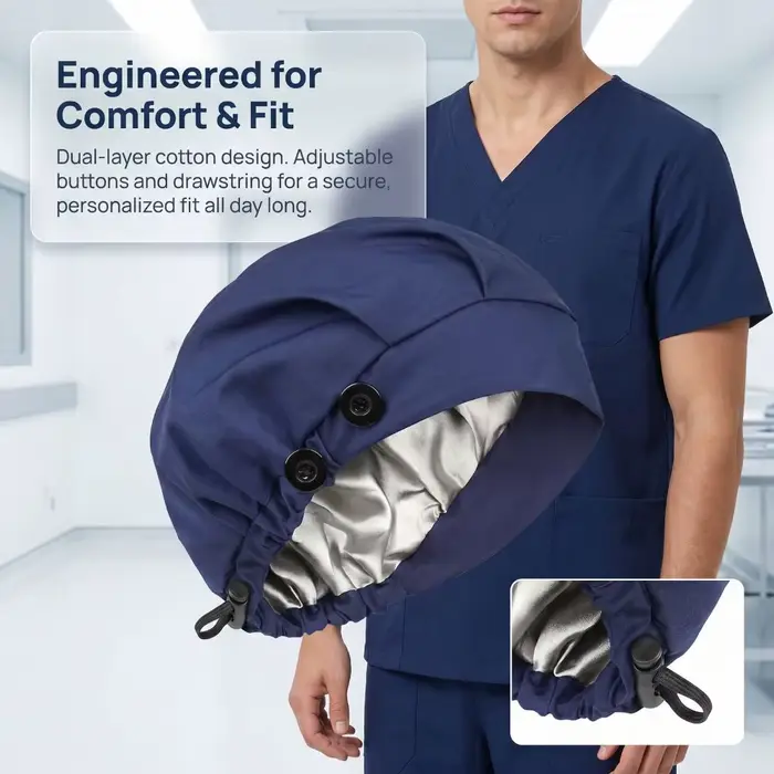Bonnet Chimio Créatif Bouffant à Haute Élasticité