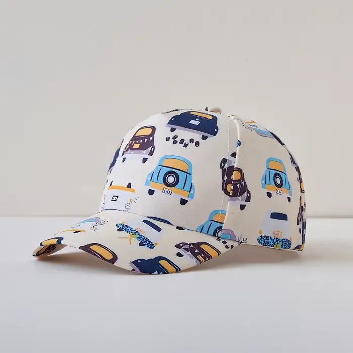 Casquette de baseball pour enfants de 2 à 6 ans, chapeau respirant à visière avec motif animal de de