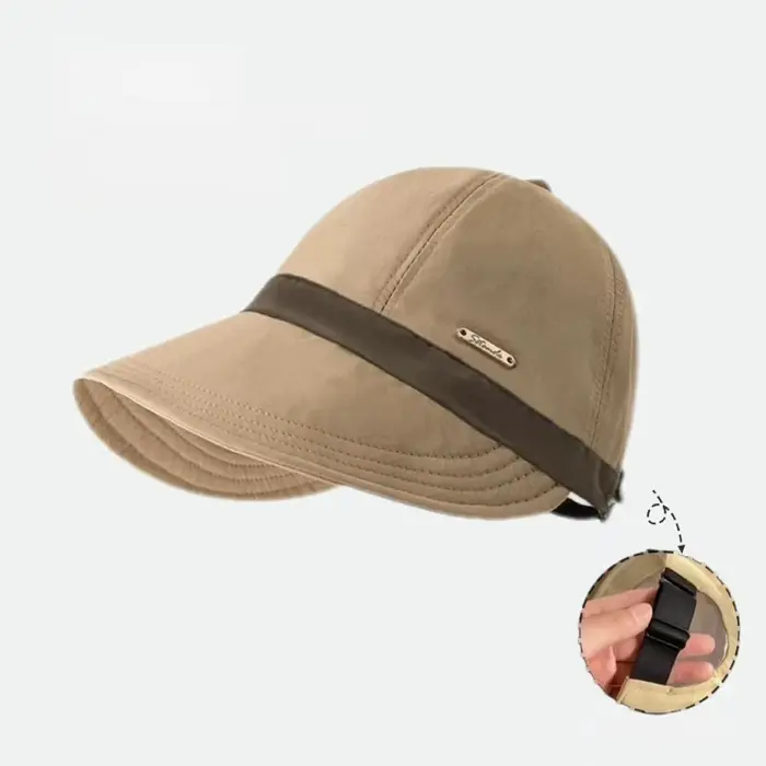 Chapeau de pêcheur pour femme, large bord d'été, couvrant le visage, protection solaire, protection
