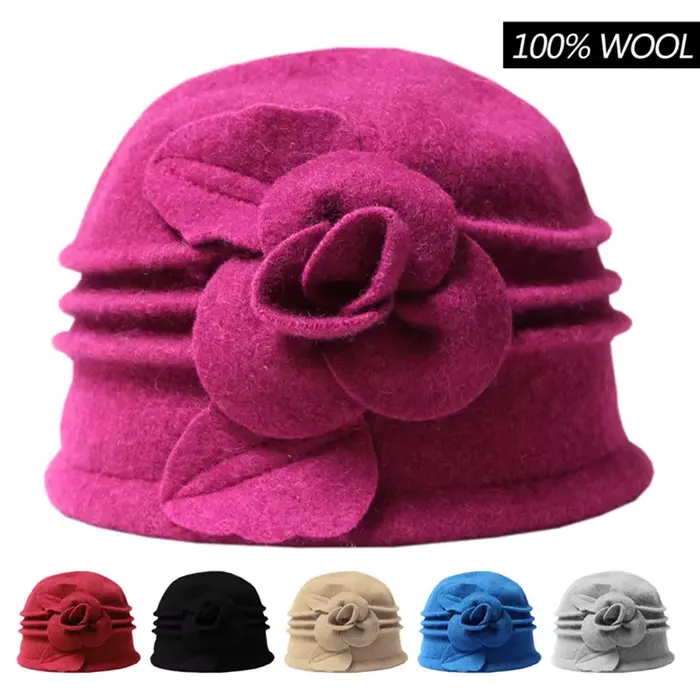 Chapeau en laine pour femme