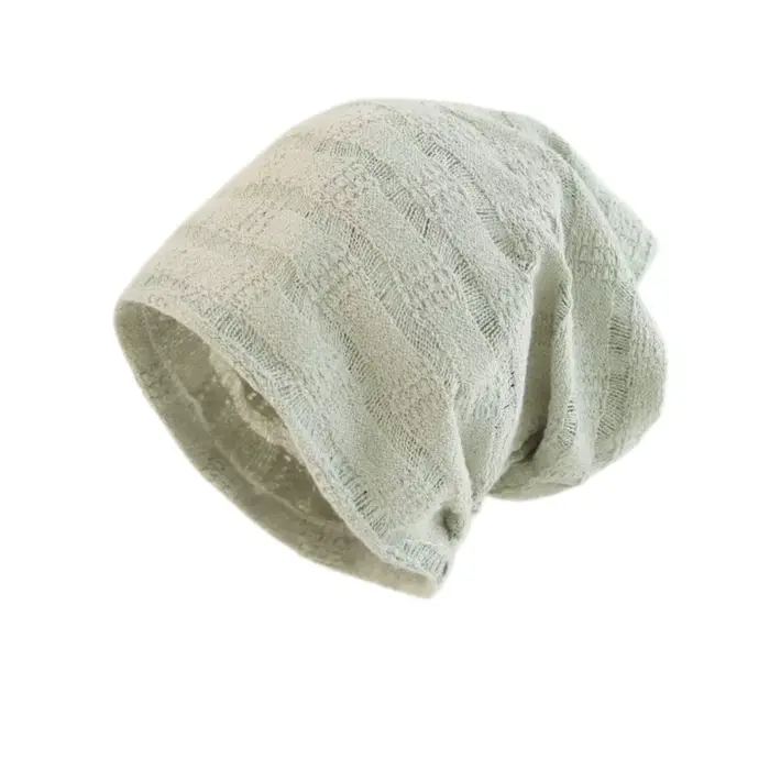 Bonnet tricoté ajouré rétro fin et respirant, style coréen, pour jeunes femmes tendance