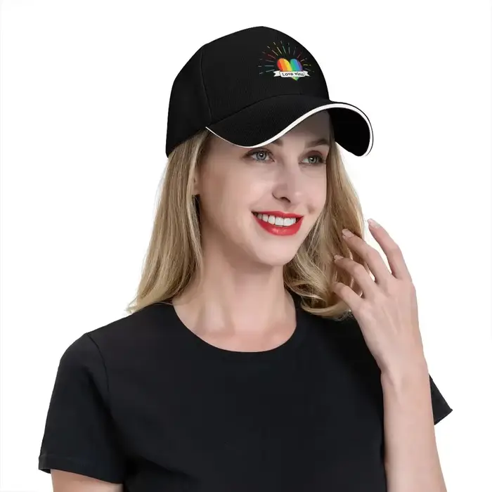 DrelugText-Casquettes d'ombrage décontractées pour hommes et femmes