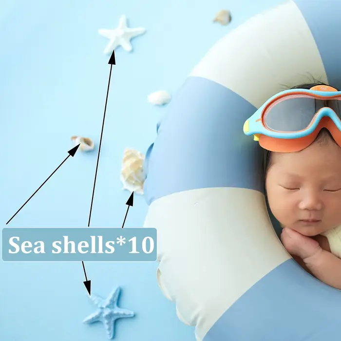 Chapeau de paille pour nouveau-né, accessoires de photographie, cool, été, piscine, bord de mer, stu