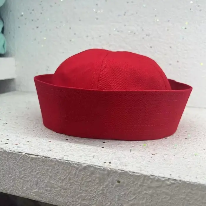 Chapeau de marin tendance d'été pour femme, rayé, mignon, casquette de soleil à bord relevable, bére