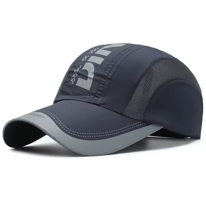 Casquette à visière légère, à séchage rapide et élégante, casquette de baseball unisexe respirante d