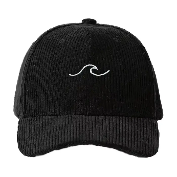 Casquette de baseball en velours côtelé pour hommes et femmes