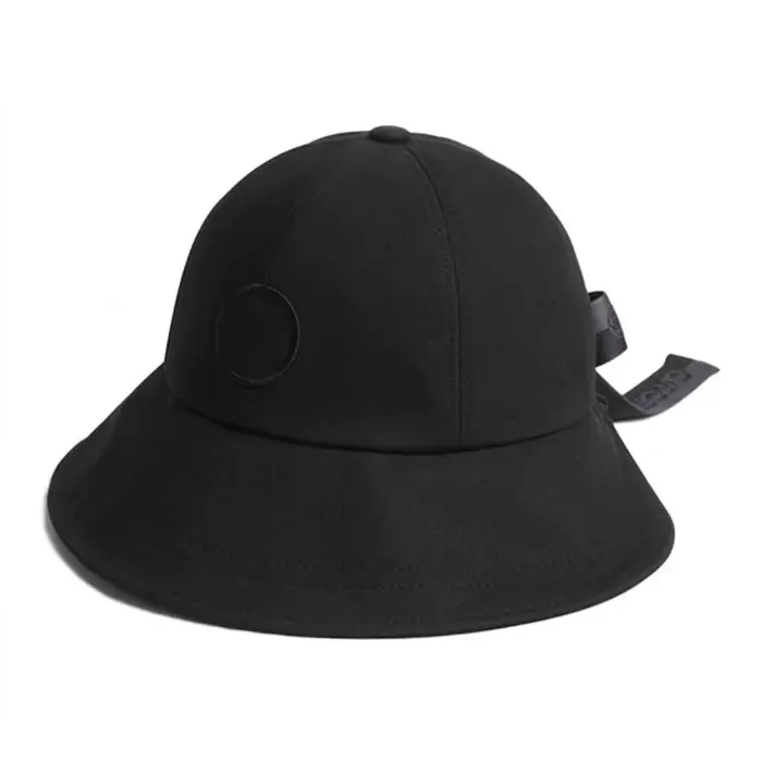 Chapeau de golf de luxe pour femme, style bob, à large bord, avec visière pare-soleil et nœud en rub
