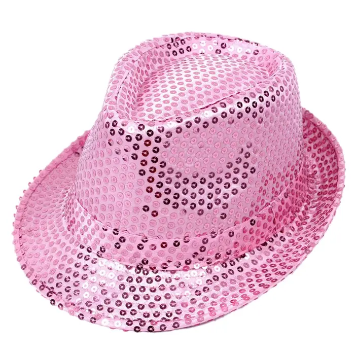 Chapeau Fedora à paillettes
