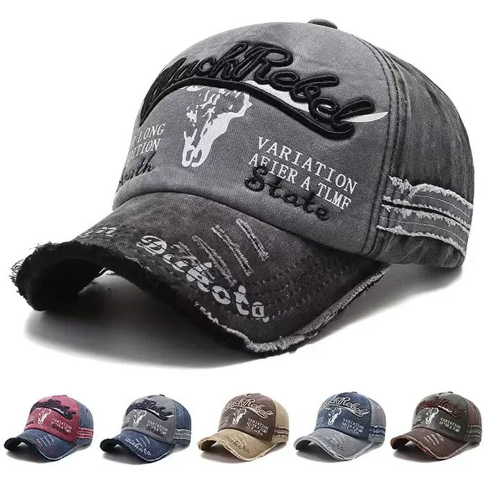Casquettes de baseball vintage brodées 2025 pour hommes et femmes