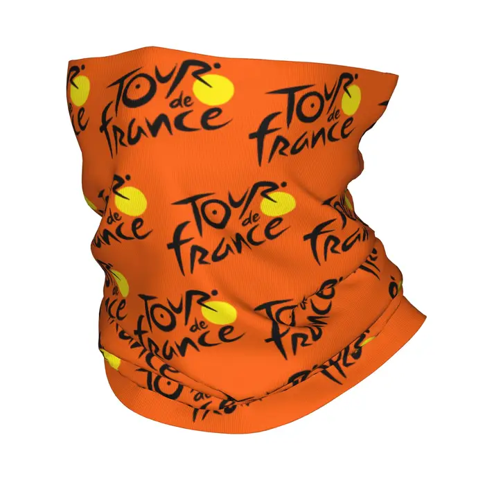 Cache-cou tubulaire personnalisé France TDF Tour Hiver pour Hommes et Femmes, idéal pour la randonné