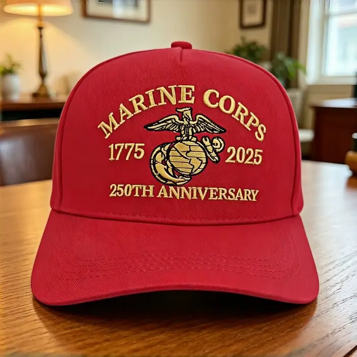 Casquette de baseball brodée Eagle Ball 250th Anniversary - Chapeau de soleil réglable