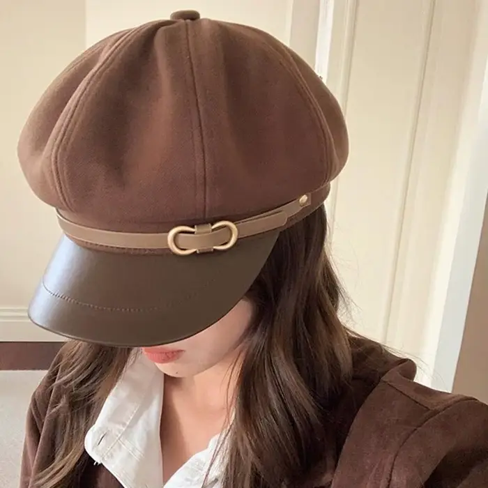 Béret de Style britannique rétro pour femmes