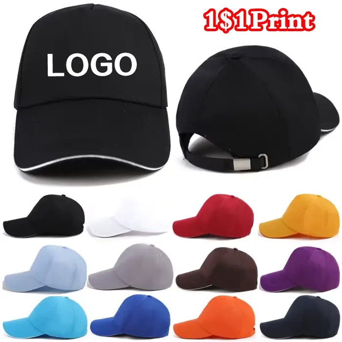 Casquette de baseball personnalisable avec logo imprimé pour hommes et femmes variété de couleurs pour l'entretien facile pour les occasions de sport et de loisirs
