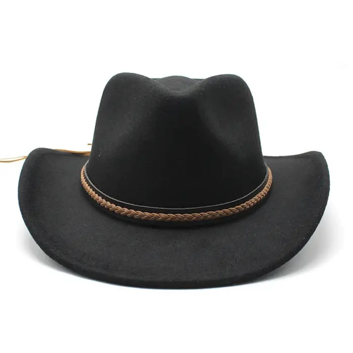 Chapeaux de cowgirl rétro classiques pour hommes et femmes