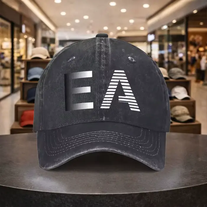 Casquette de baseball à motif EA
