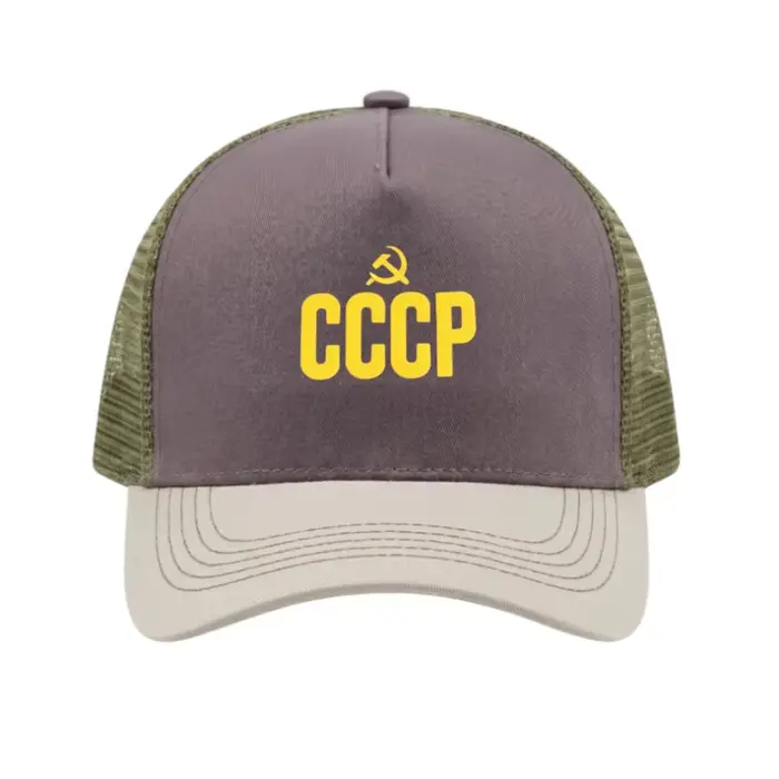 Casquette de baseball respirante en maille à 5 panneaux style Trucker, ajustable avec fermeture Snap