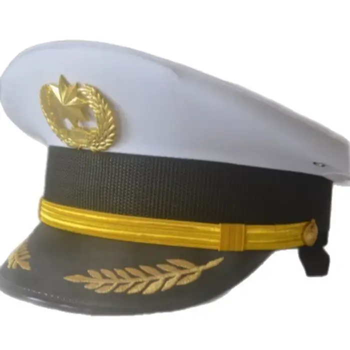 Casquette de marin blanche en coton avec visière pour hommes, style sport, résistante aux quatre saisons, idéale pour les voyages, les activités extérieures et les occasions festives