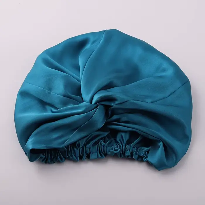 Bonnet de nuit en soie de mûrier 19 Momme pour femmes, bonnet de sommeil uni, soin des cheveux, livraison gratuite dans le monde entier, couleurs variées pour correspondre à votre style personnel ou intérieur, hypoallergénique, respectueux de l'environnement