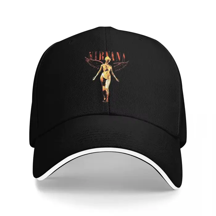 Casquettes de baseball Nirvana Rock Band Vintage personnalisées unisexes décontractées pour le print